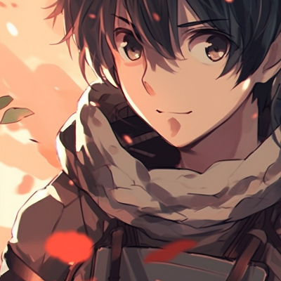 Image For Post | Eren and Mikasa’s individual close-up, play of light and shadows against stark lines. beautiful matching pfp pfp for discord. - [off](https://hero.page/pfp/off-brand-matching-pfp-matching-pfps-only)