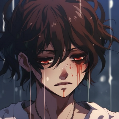 Image For Post | Image of an anime girl heartbroken, color palette is rich and dark, highlighting the character's emotions. crying female anime pfp pfp for discord. - [Crying Anime PFP](https://hero.page/pfp/crying-anime-pfp)