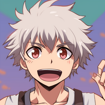 Image For Post | Gintoki Sakata parodying a popular anime scene, comical facial expression and caricature-like exaggerations. anime pfp funny scenes pfp for discord. - [anime pfp funny](https://hero.page/pfp/anime-pfp-funny)