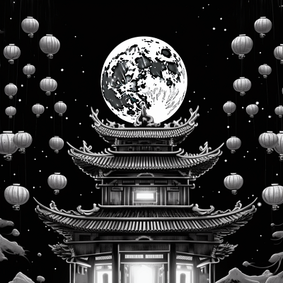 Image For Post Shrine Illumination Anime Art - Wallpaper
