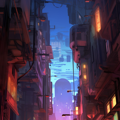 Image For Post Nighttime Manhwa Metropolis - Wallpaper
