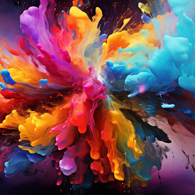 Image For Post Bold and Colorful Drip Design in Modern Art - Wallpaper