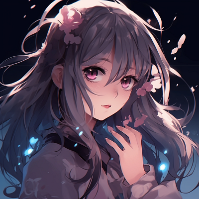 Image For Post | Profile picture of an anime girl against a night sky, detailed with deep blues and sparkling stars. anime pfp girl in aesthetic artHD, free download - [Anime PFP Girl](https://hero.page/pfp/anime-pfp-girl)