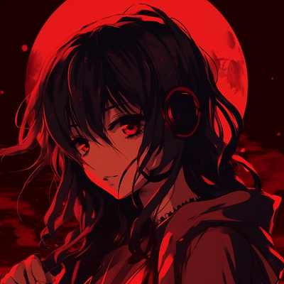 Image For Post | Close-up of an anime character with beautiful red eyes, soft shading and elegant linework. animated red anime pfp - [Red Anime PFP Compilation](https://hero.page/pfp/red-anime-pfp-compilation)