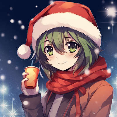 Image For Post | An anime-style profile image showing a boy and a girl interacting against a warm Christmas background. anime christmas pfp boy girl interaction - [anime christmas pfp optimized space](https://hero.page/pfp/anime-christmas-pfp-optimized-space)