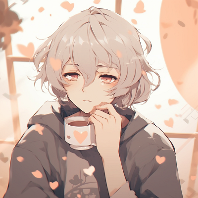 Image For Post | A cute anime boy sipping tea, delicate pastel tones and detailed expressions anime cute pfp for boys - [Best Anime Cute PFP Sources](https://hero.page/pfp/best-anime-cute-pfp-sources)