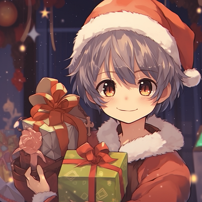 Image For Post | Anime boy with a Christmas eve backdrop, realistic light effects and cool tones. anime boy christmas pfp - [christmas pfp anime](https://hero.page/pfp/christmas-pfp-anime)
