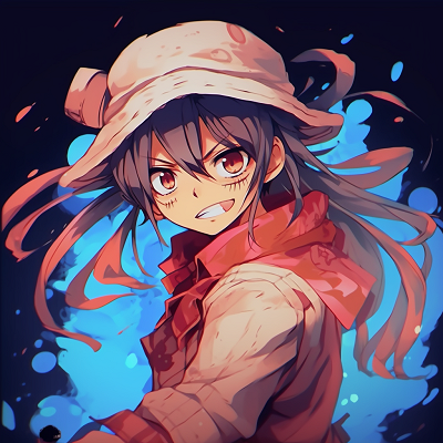 Image For Post | Gomu Gomu no Luffy in full action, impressive motion effect with vibrant colors. noteworthy anime pfp designs - [Best Anime PFP](https://hero.page/pfp/best-anime-pfp)