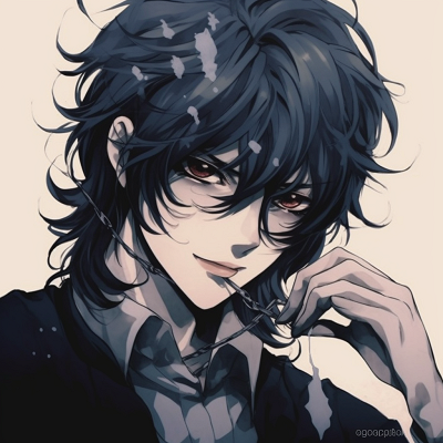 Image For Post | Close-up on Kaname's eyes, a mix of bold and soft coloring. anime male character pfp - [Anime Guy PFP](https://hero.page/pfp/anime-guy-pfp)
