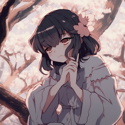Image For Post Serene Sakura Aesthetic - gorgeous anime pfp aesthetic