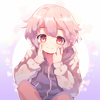Image For Post | Smiling kawaii boy with bright color tones and focus on happy expressions. top tier kawaii anime pfp - [kawaii anime pfp universe](https://hero.page/pfp/kawaii-anime-pfp-universe)