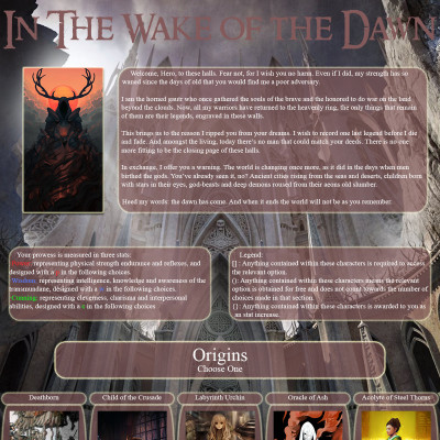 Image For Post In the Wake of the Dawn CYOA