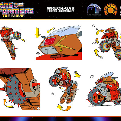 Image For Post | Wreck-Gar - Transformation chart