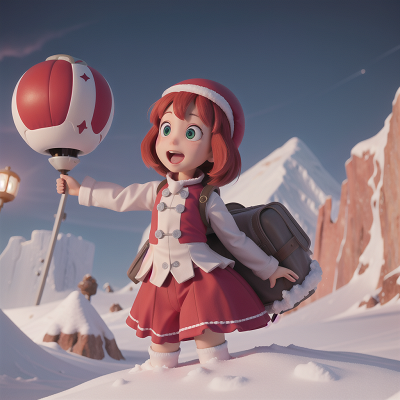 Image For Post Anime, avalanche, joy, exploring, alien, circus, HD, 4K, AI Generated Art