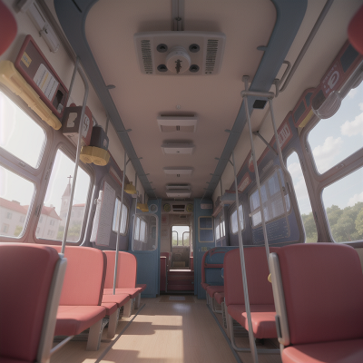 Image For Post Anime, bus, sasquatch, cathedral, helicopter, time machine, HD, 4K, AI Generated Art