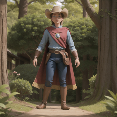 Image For Post Anime, forest, knights, hidden trapdoor, superhero, cowboys, HD, 4K, AI Generated Art