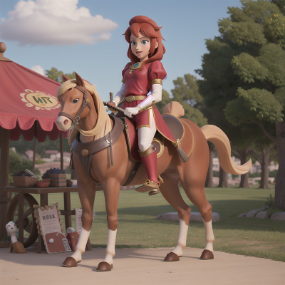 Image For Post Anime, sword, romance, knights, centaur, hot dog stand, HD, 4K, AI Generated Art