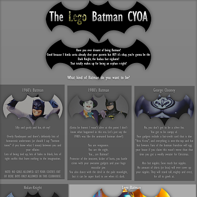 Image For Post The Lego Batman CYOA