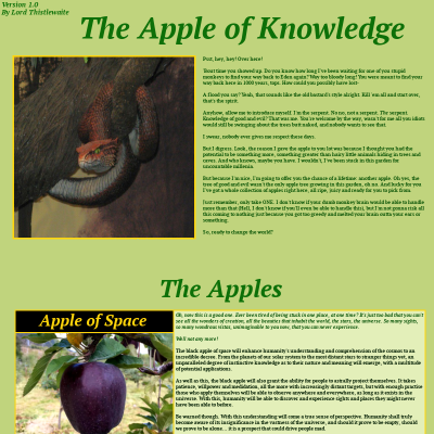Image For Post Apples of Knowledge CYOA by lordthistlewaiteofha