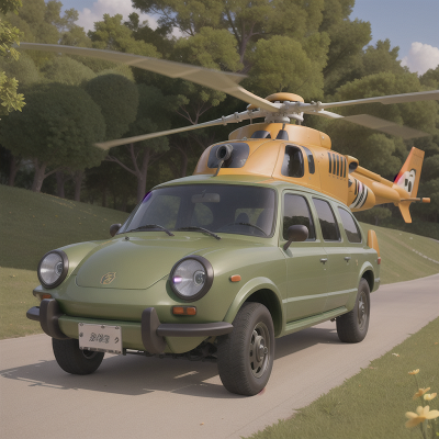 Image For Post Anime, turtle, helicopter, car, knights, accordion, HD, 4K, AI Generated Art