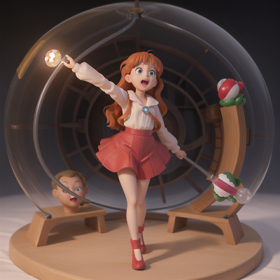 Image For Post Anime, singing, crystal, maze, balloon, mechanic, HD, 4K, AI Generated Art