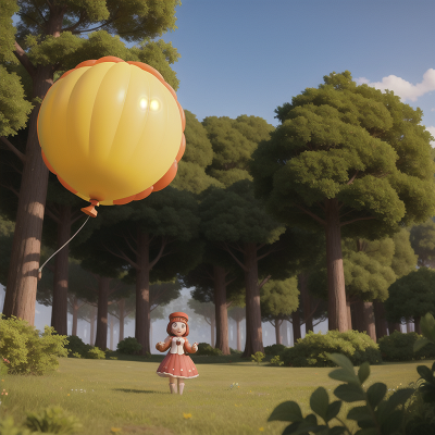 Image For Post Anime, forest, bakery, betrayal, balloon, virtual reality, HD, 4K, AI Generated Art