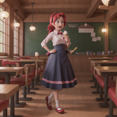 Image For Post Anime, teacher, enchanted forest, ice cream parlor, anger, ninja, HD, 4K, AI Generated Art