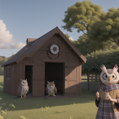 Image For Post Anime, betrayal, farm, owl, drum, invisibility cloak, HD, 4K, AI Generated Art