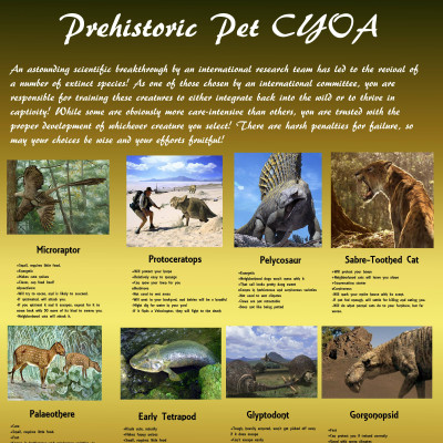 Image For Post Prehistoric Pet CYOA from /tg/
