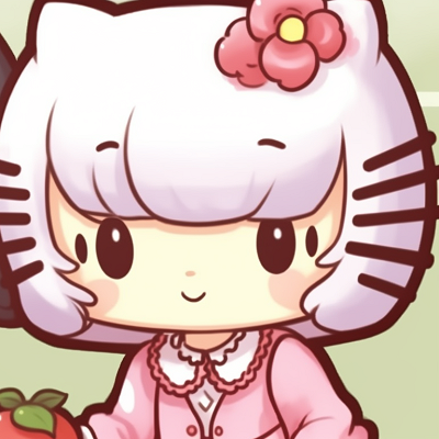 Image For Post | Two characters sharing a strawberry, cute expressions and softer hues. hello kitty pfp matching creative pfp for discord. - [hello kitty pfp matching, aesthetic matching pfp ideas](https://hero.page/pfp/hello-kitty-pfp-matching-aesthetic-matching-pfp-ideas)