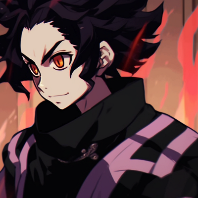 Image For Post | Two Demon Slayer characters, prominent fire details and high contrast colors. top-notch demon slayer matching pfp compilation pfp for discord. - [demon slayer matching pfp, aesthetic matching pfp ideas](https://hero.page/pfp/demon-slayer-matching-pfp-aesthetic-matching-pfp-ideas)