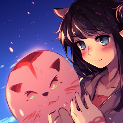 Image For Post | Two characters whispering into each other's ears, rich textures, and soft background. fun matching pfp for bf and gf pfp for discord. - [matching pfp for bf and gf, aesthetic matching pfp ideas](https://hero.page/pfp/matching-pfp-for-bf-and-gf-aesthetic-matching-pfp-ideas)