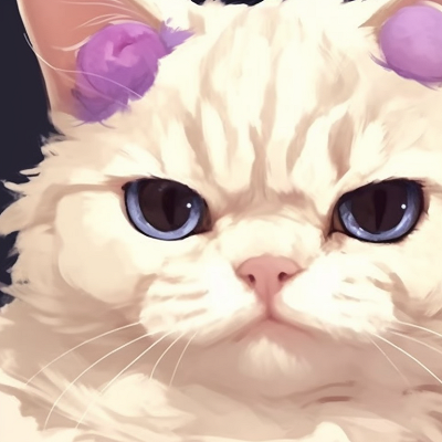 Image For Post | Two cat characters with matching ribbons, soft color palette, and exaggerated cute expressions. best matching pfp cat options pfp for discord. - [matching pfp cat, aesthetic matching pfp ideas](https://hero.page/pfp/matching-pfp-cat-aesthetic-matching-pfp-ideas)