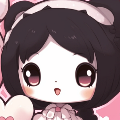 Image For Post | Two characters in matching night dresses, dreamy background and cute embellishments. kawaii my melody and kuromi matching pfp for friends pfp for discord. - [my melody and kuromi matching pfp, aesthetic matching pfp ideas](https://hero.page/pfp/my-melody-and-kuromi-matching-pfp-aesthetic-matching-pfp-ideas)