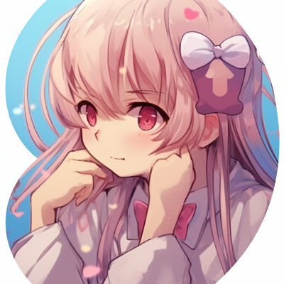 Image For Post | Two schoolgirl characters, in uniform, looking at each other with smiles. girl x girl cute matching pfp pfp for discord. - [cute matching pfp, aesthetic matching pfp ideas](https://hero.page/pfp/cute-matching-pfp-aesthetic-matching-pfp-ideas)