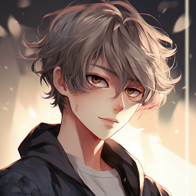 Image For Post | Calm anime boy avatar with a serene gaze, cool tones and detailed shading. cute anime guys pfp pfp for discord. - [anime guys pfp suggestions](https://hero.page/pfp/anime-guys-pfp-suggestions)