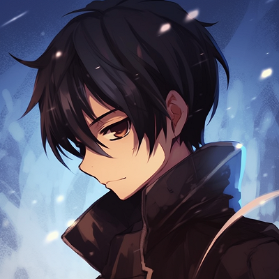 Image For Post | Focused detail on Kirito's eyes, vibrant colors and emotional intensity. modern anime male pfp pfp for discord. - [Anime Male PFP Collections](https://hero.page/pfp/anime-male-pfp-collections)