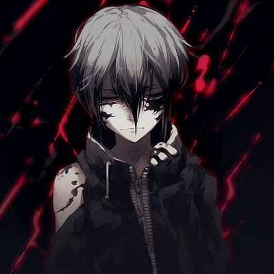 Image For Post | Kaneki in a cage with grunge style details, emphasizing the rough, raw and worn-out elements. unique anime grunge aesthetics - [Superior Anime Grunge Pfp](https://hero.page/pfp/superior-anime-grunge-pfp)