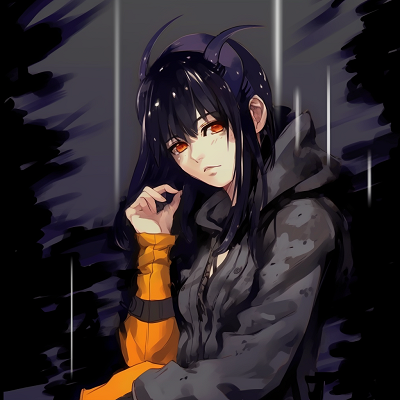 Image For Post | Hinata Hyuga from Naruto in grunge attire, accented by bold lines and high-contrast colors. perfect anime grunge pfp for girls pfp for discord. - [Superior Anime Grunge Pfp](https://hero.page/pfp/superior-anime-grunge-pfp)