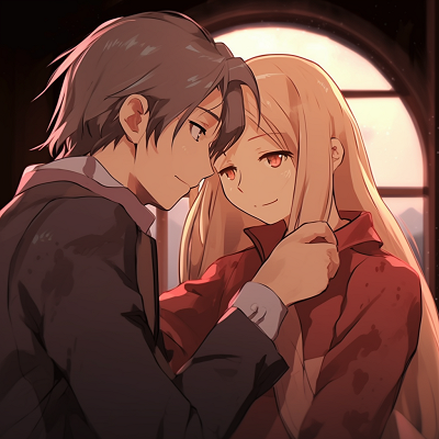 Image For Post | Winry and Edward immersed in a mechanical task, showcasing their mutual dedication and understanding through the scene's composition and intricate detail. anime matching pfp for couplesHD, free download - [Best Anime Matching pfp](https://hero.page/pfp/best-anime-matching-pfp)