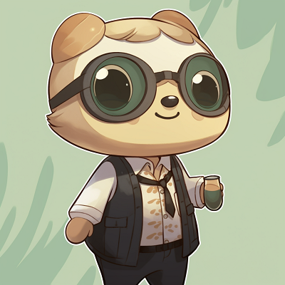 Image For Post | Tom Nook reading a newspaper, with high contrast and minute details. tom nook animal crossing pfp - [animal crossing pfp art](https://hero.page/pfp/animal-crossing-pfp-art)