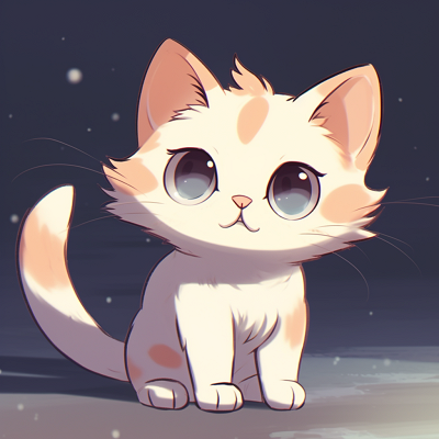 Image For Post | Anime cat PFP exhibiting warm hues, prominent blushing cheeks and soft lines. wondrous anime cat pfp - [Anime Cat PFP Universe](https://hero.page/pfp/anime-cat-pfp-universe)
