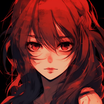 Image For Post | Close-up of a red-haired anime character, emphasis on intricate line work and shading. red anime girl pfp gif collection - [Red Anime PFP Compilation](https://hero.page/pfp/red-anime-pfp-compilation)