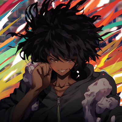 Image For Post | Focus on Michiko Malandro's fashion style, colorful palette and interesting textures. stunning black anime characters pfp - [Amazing Black Anime Characters pfp](https://hero.page/pfp/amazing-black-anime-characters-pfp)