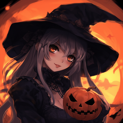 Image For Post | Halloween Anime profile picture featuring a schoolgirl, spooky facial expression and soft shading. halloween anime pfp for girls - [Halloween Anime PFP Collection](https://hero.page/pfp/halloween-anime-pfp-collection)