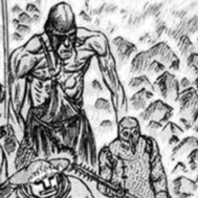Image For Post | Aesthetic anime & manga PFP for discord, Berserk, The Spider's Thread - 155, Page 3, Chapter 155. 1:1 square ratio. Aesthetic pfps dark, color & black and white. - [Anime Manga PFPs Berserk, Chapters 142](https://hero.page/pfp/anime-manga-pfps-berserk-chapters-142-191-aesthetic-pfps)