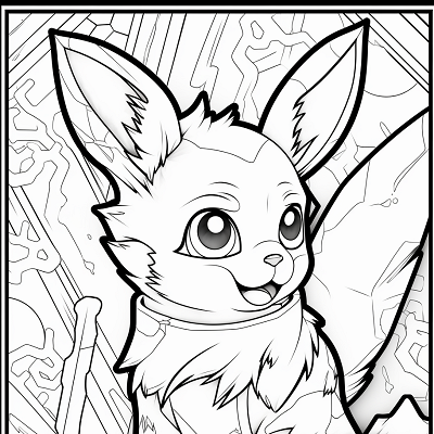 Image For Post | Image featuring Pikachu in a confident pose; simple and bold lines. printable coloring page, black and white, free download - [Cool Drawings of Pokemon Coloring Pages ](https://hero.page/coloring/cool-drawings-of-pokemon-coloring-pages-kids-and-adults-fun)