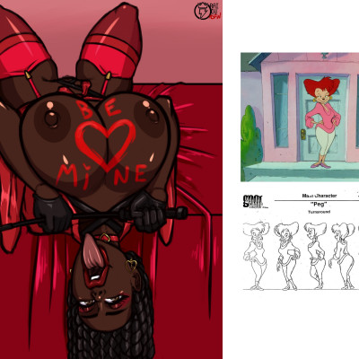Image For Post | Requesting Peg in a festive mood for Valentine's Day like in the image on the left.