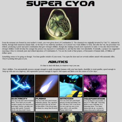 Image For Post Super CYOA by Ordion