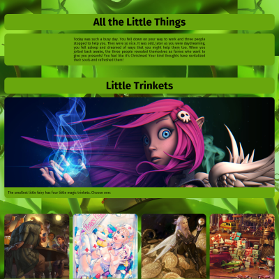 Image For Post All the Little Things CYOA by youbetterworkb